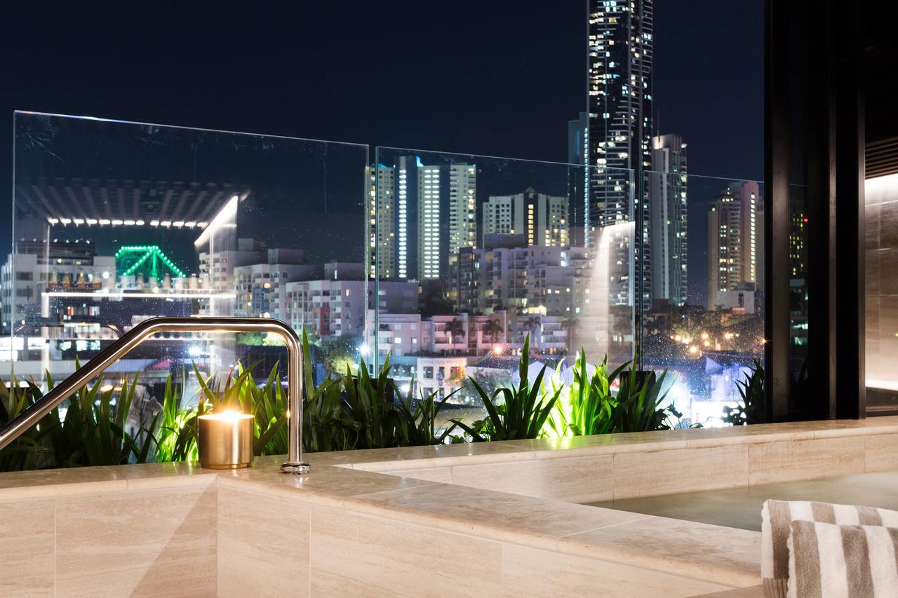 Fv By Peppers Aparthotel Brisbane Luaran gambar View from the rooftop