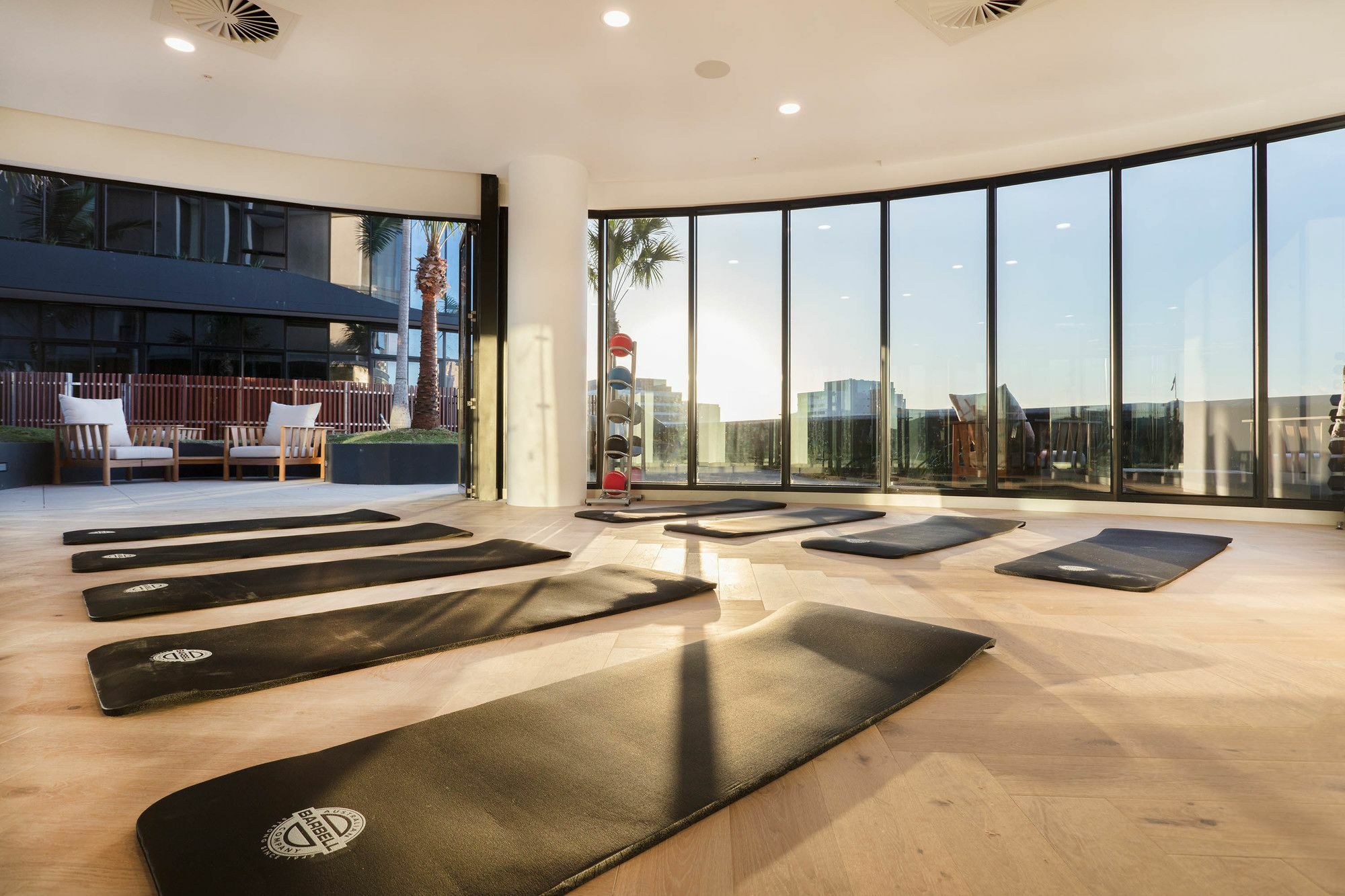 Fv By Peppers Aparthotel Brisbane Luaran gambar The Yoga Room