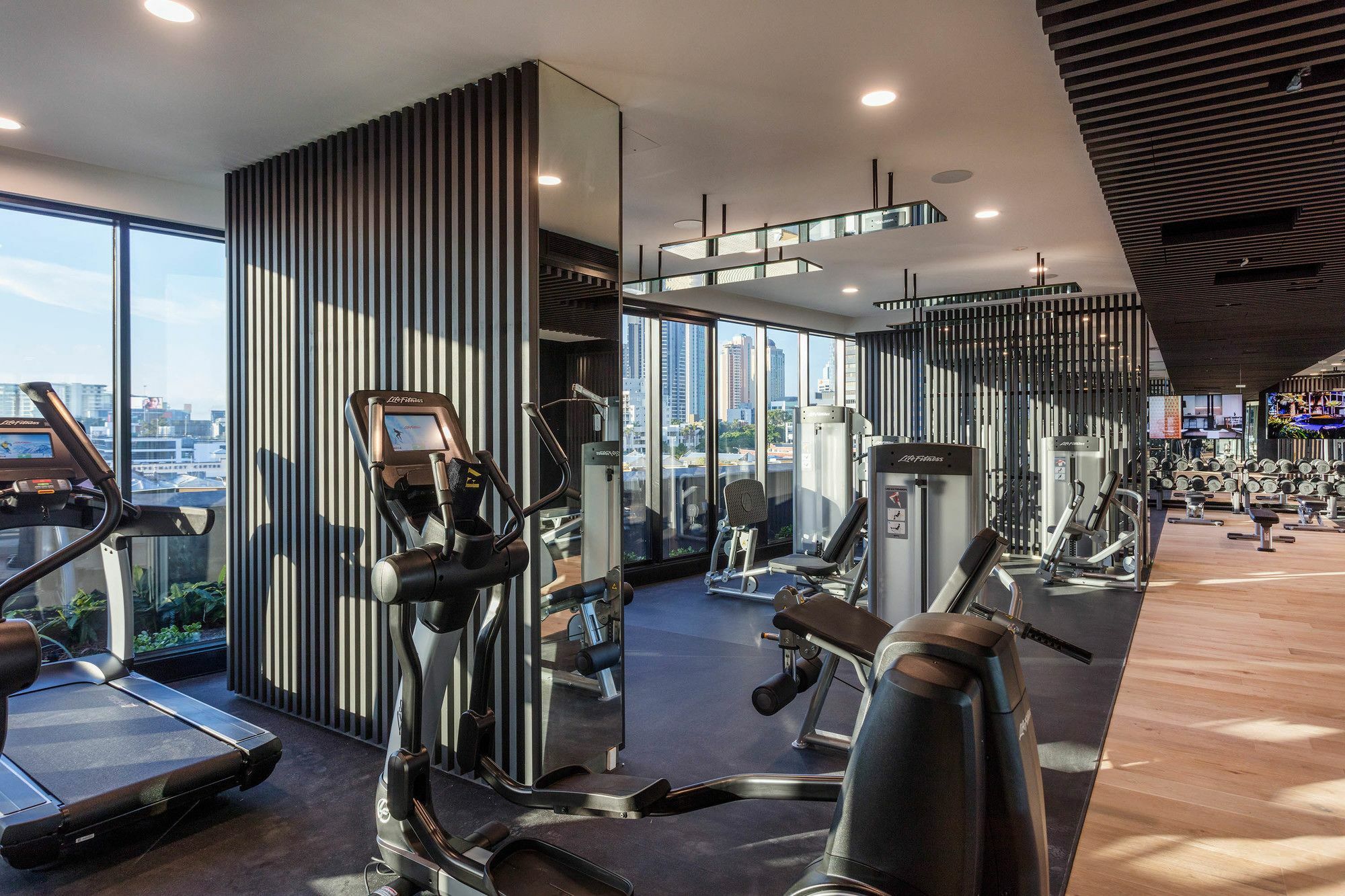 Fv By Peppers Aparthotel Brisbane Luaran gambar The gym at The River